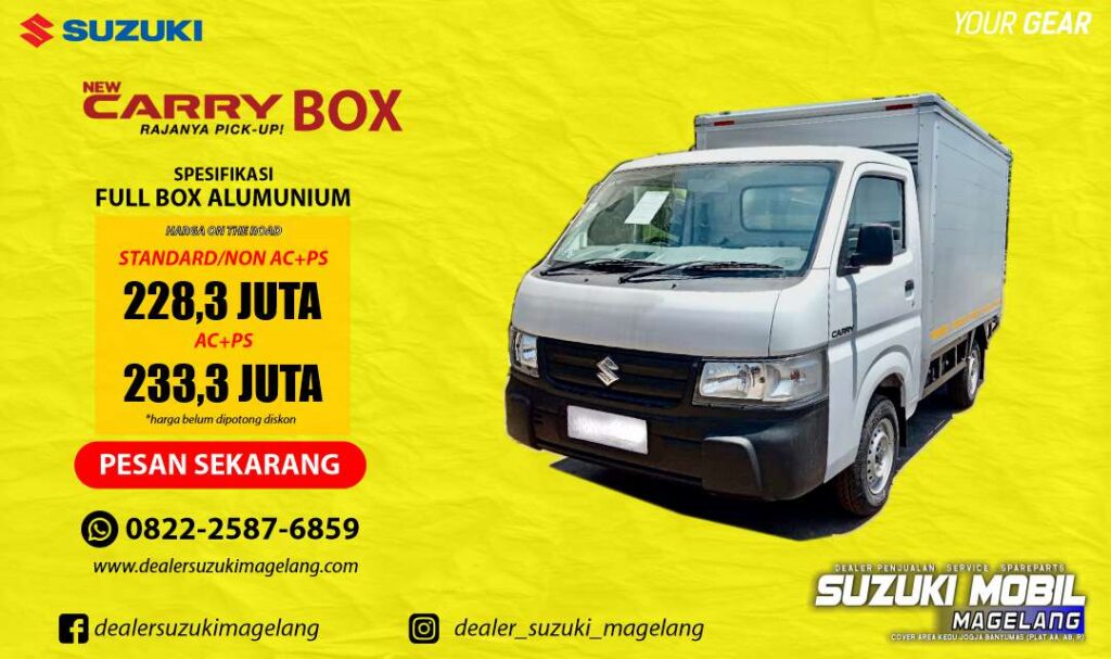 Suzuki New Carry Box 2023 Terbaru